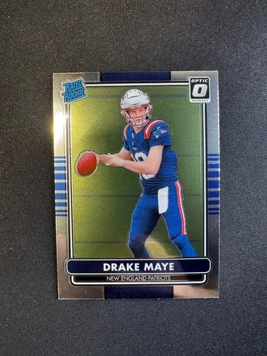 2024 Donruss Optic Drake Maye RC 2014 Retro Series #3 Patriots Rookie