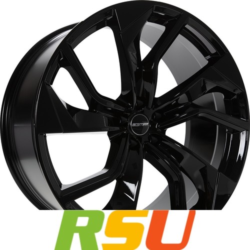 GMP Rebel black glossy 8.5x21" ET40 LK5 112 ML 57.1 Alufelgen 21 Zoll - Bild 1 von 3