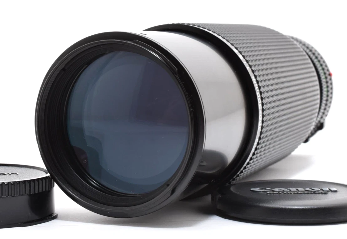Téléobjectif Canon FD 300 Mm 1:5.6 S.S.C. - Occasion - Avec Bouchons D'origine