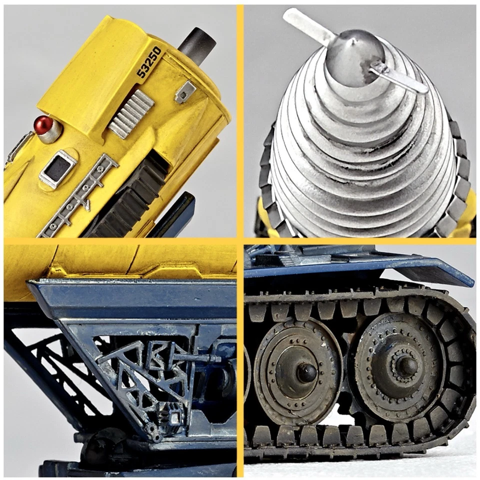 Figura KAIYODO Tokusatsu Revoltech No.050 Thunderbirds Jet Mogura The Mole JP Foto 4 de 4