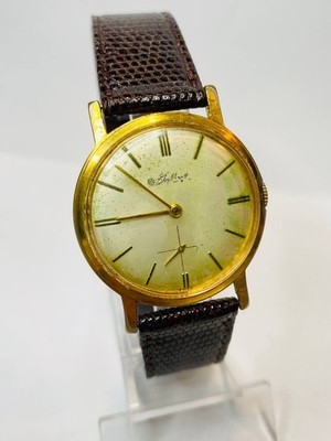 リンク　パル　ヴィンテージ RARE Vintage Gruen 510-299a Men's Manual WINDING Watch 17jewels
