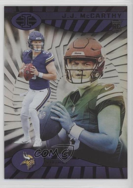 2024 Panini Illusions Retail JJ McCarthy #100 Rookie RC