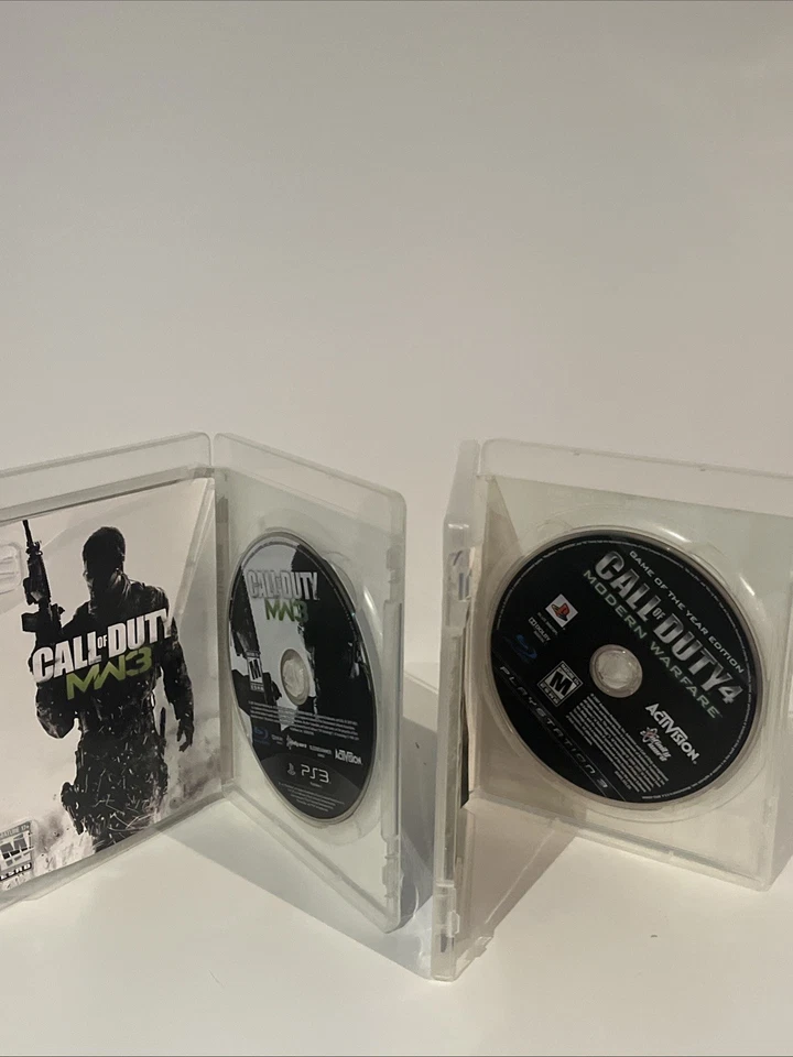 Call of Duty Game Lot (PS3) 6 Games Black Ops I II MW4 MW3 MW2 Ghosts - Image 4 of 4