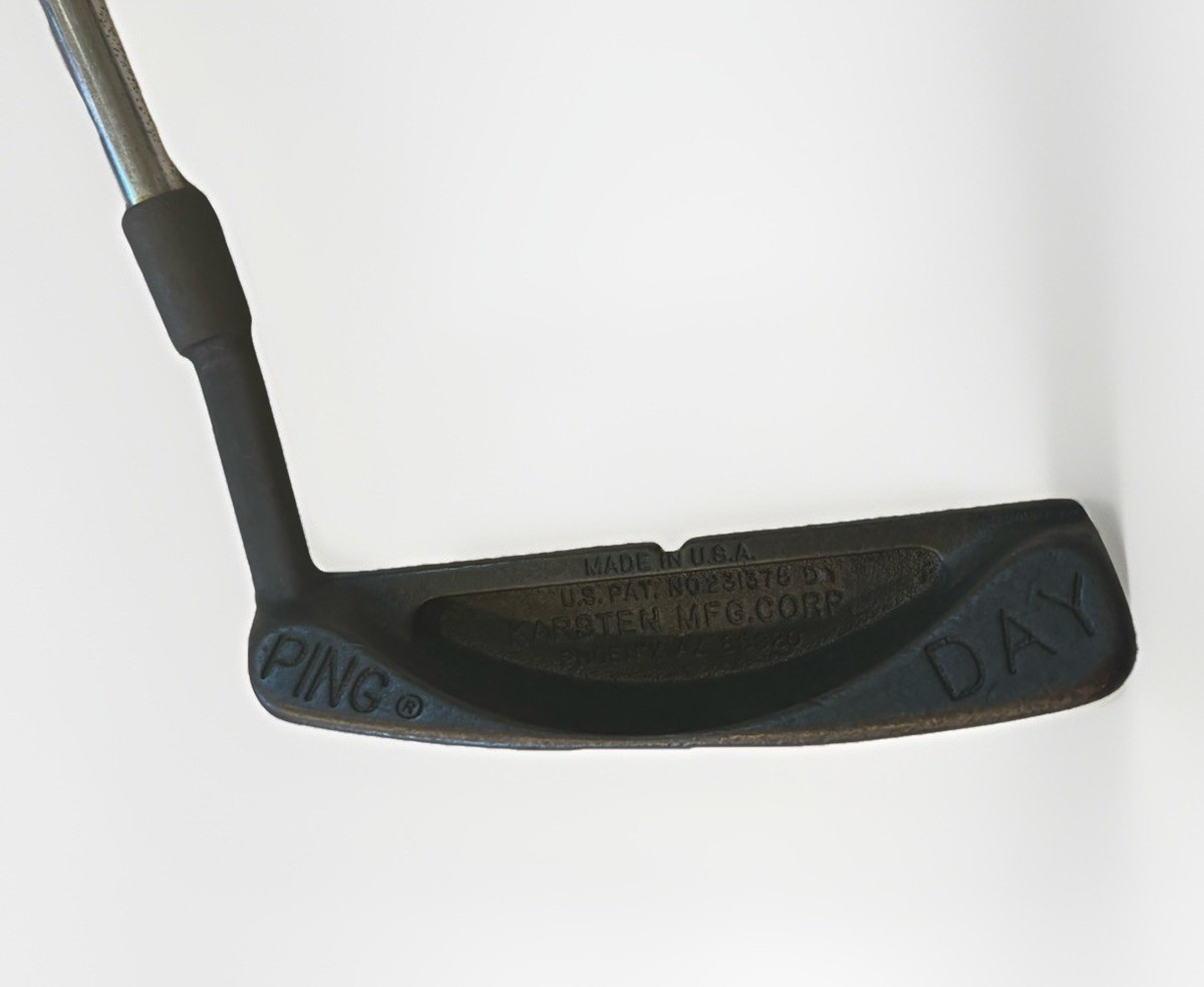 Vintage Ping Day Putter 35” _ Pat No. 231376D w/ Original Ping