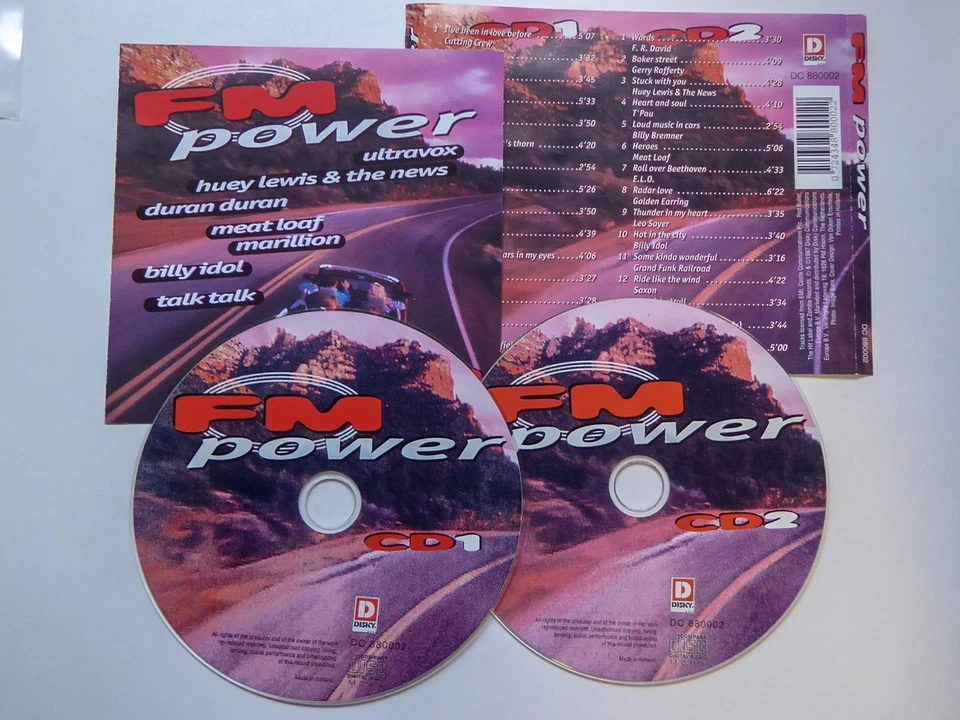 VARIOUS fm power EX/VG (CD Album, Pop, Disky) - Bild 1 von 1