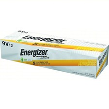 Energizer Industrial 9 Volt 9V Alkaline Batteries x 1 Box EN22, 6LF22, 6AM6 