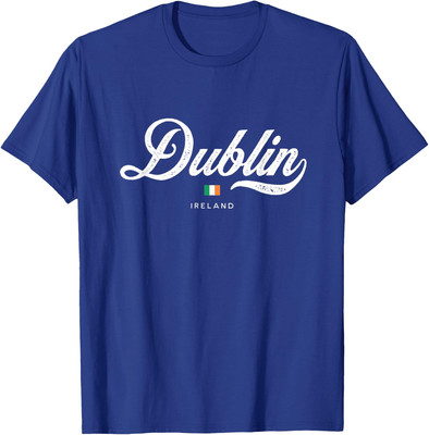 Dublin Ireland Retro Vintage Distressed Cool Clothing Unisex T-Shirt
