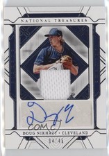 2022 Panini National Treasures Diamond Single 4/49 Doug Nikhazy #DA-DN Auto 0c2