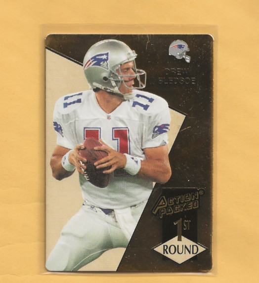 1993 Action Packed Football #163 Drew Bledsoe RC Rookie PATRIOTS