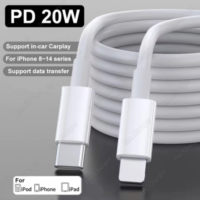#ad Fast Charger Cable PD 20W USB C Type C Cord For iPhone 14 13 12 11Pro XR X 8 Lot $998.81