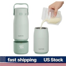 Rechargeable 17oz Travel Bottle Warmer LED Fast Heating USB-C Portable