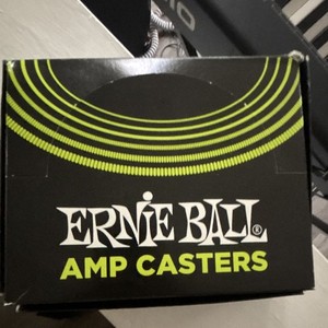 Ernie Ball Amp Casters for Guitar Amplifier Cabinet / Combo Amp