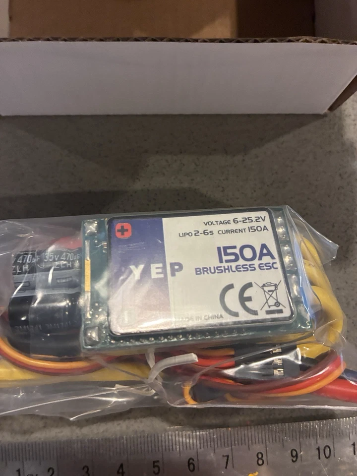 Modelo de avión 150a YEP sin escobillas Esc NOS R/C Foto 2 de 4