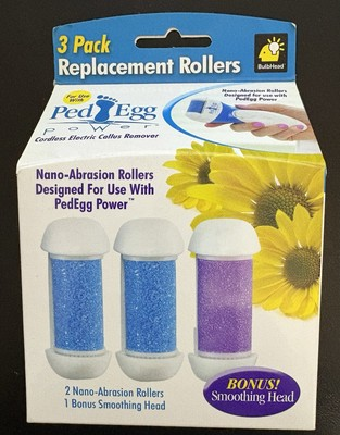 #ad #ad NEW Ped Egg Power Genuine Refill Replacement Rollers 3 Pack FREE SHIPPING $14.50