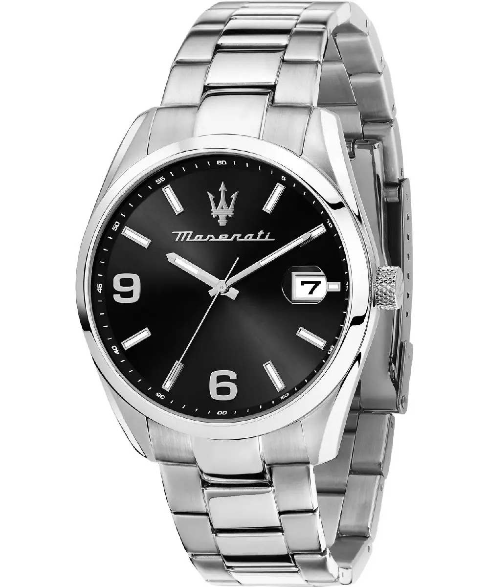 Orologio Uomo Maserati Attrazione R8853151007 Quadrante Nero - Immagine 3