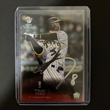BBM 2021 Teruaki Sato Rookie Card Silver SilverAuto Printed #510 　Baseball