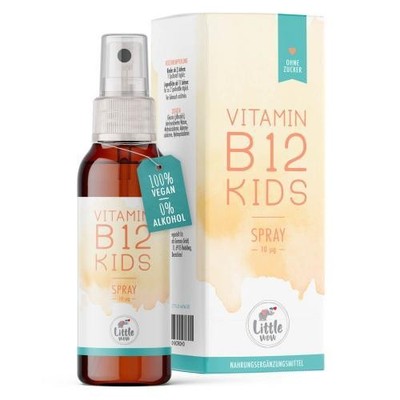 LITTLE Wow Vitamin B12 Kids Mundspray Kinder vegan 25 ml