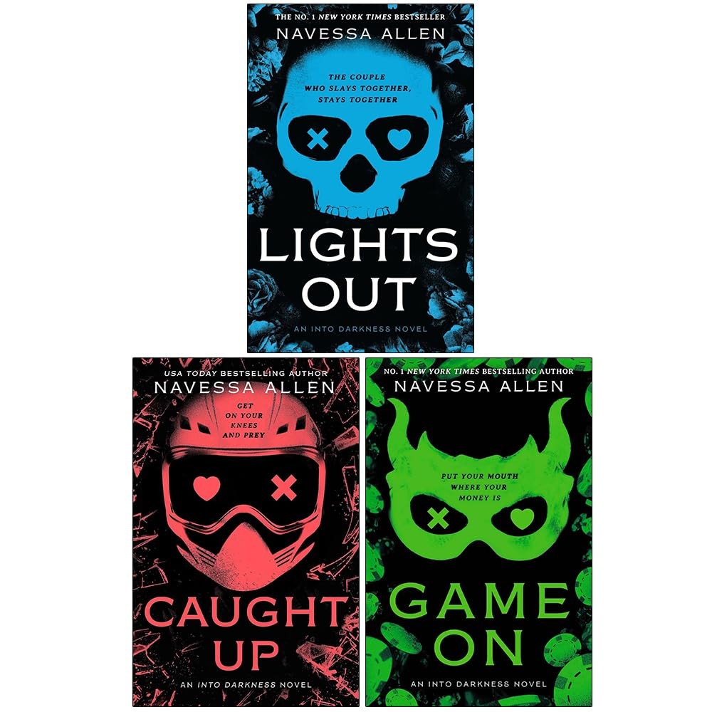 Into Darkness Series 3 Books Collection Set By Navessa Allen (Lights Out, Caught