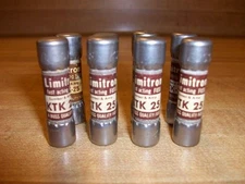 Bussmann KTK-25 Fast Acting Fuse KTK25 (Pack of 8)