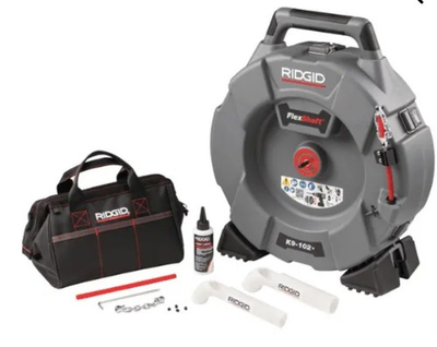#ad RIDGID FlexShaft K9 102 Drain Cleaning Machine 50’ Cable Bag $950.99