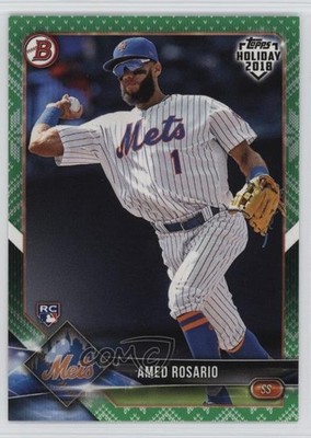 2018 Topps Holiday Bowman Green Sweater /99 Amed Rosario #TH-ARO Rookie RC g5e