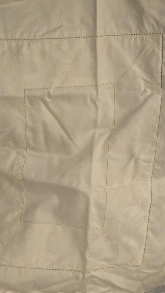 2 FRETTE COUTURE ALMOHADA TOCADOR FARSA SEDA ROSA NUEVO NUEVO CON ETIQUETAS Marfil Jaquard 100% Algodón Foto 3 de 4