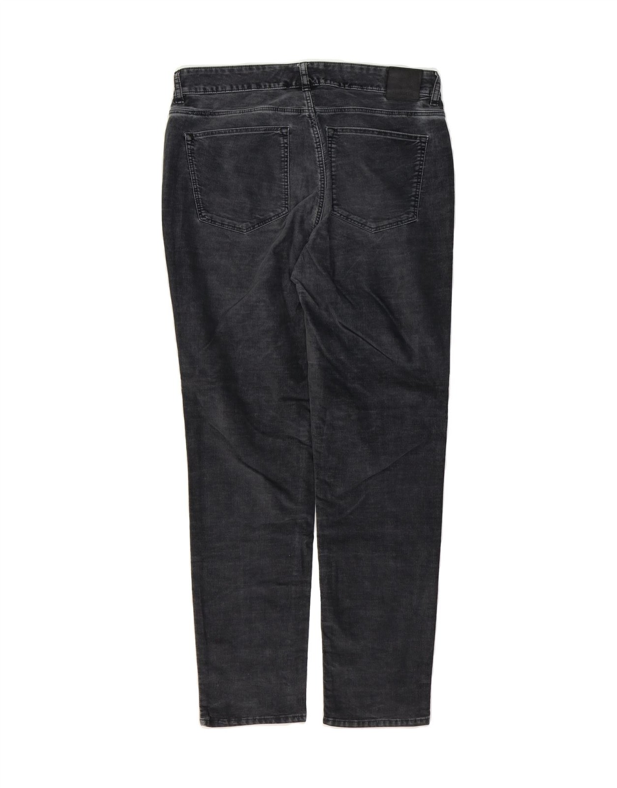 MASSIMO DUTTI Womens Slim Casual Trousers EU 40 Medium W30 L28 Grey Cotton CV07 thumbnail 2