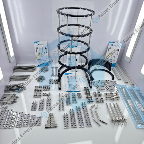 Ilizarov Außenbefestigungssystem Komplettset, Ringfixierer, Ringgröße 160 mm - Bild 2 von 15