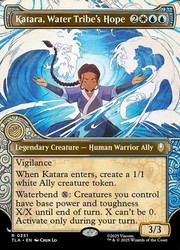 Katara, Water Tribe's Hope (Showcase) #351 Foil - Avatar: The Last Airbender MTG