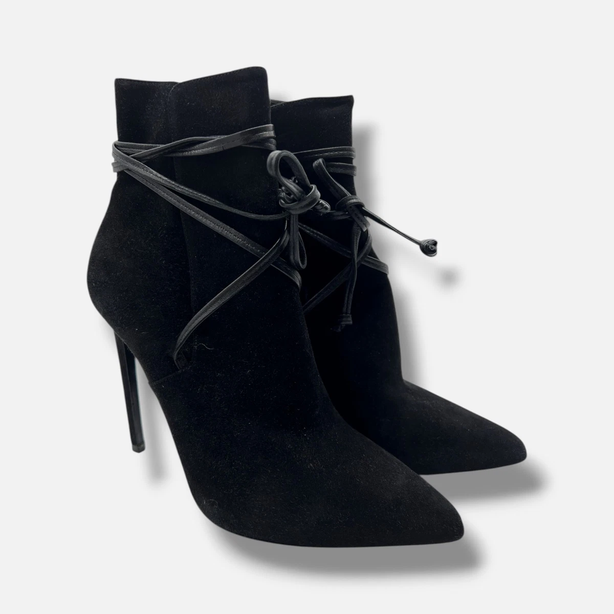 Saint Laurent Bootie Suede Boots for Women for sale | eBay