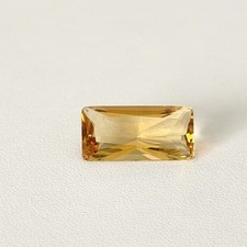 6.9 Carat Natural Citrine 18 x 9MM Faceted Loose Gemstone