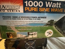 Sunforce Pro Series 1000W Pure Sine Wave Inverter Has Remote
