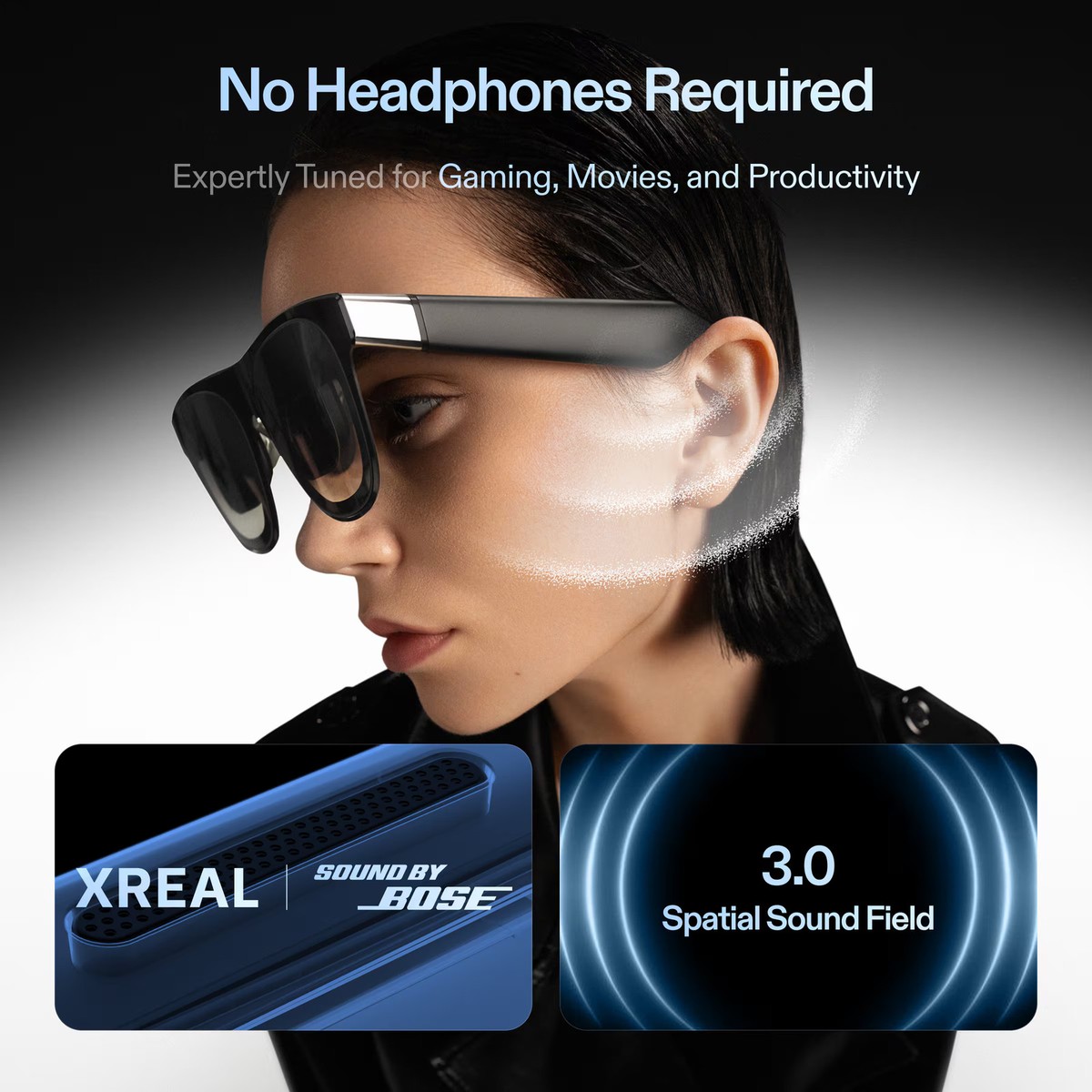 XREAL - ONE PRO AR Glasses w/X1 Chip, 171