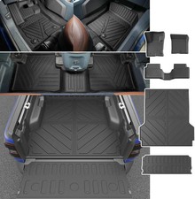 HP-For 22-26 Ford Maverick Floor Mats Truck Bed Liner Cargo Tailgate Mat
