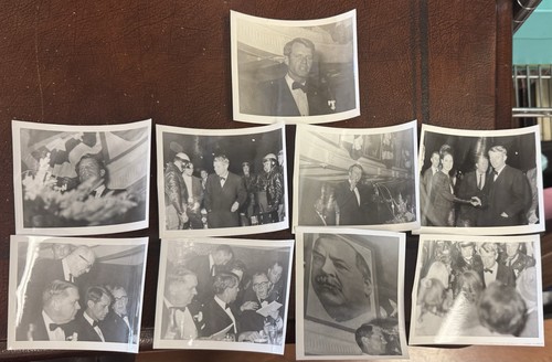 Original Lot Of 9 1968 Presidential Campaign Robert Kennedy Buffalo NY Photos - Picture 1 of 4