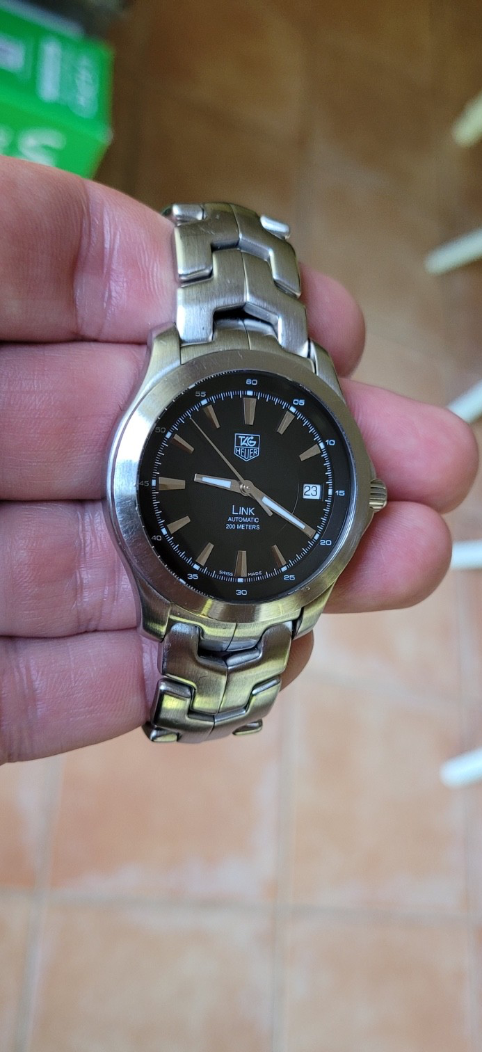 TAG Heuer Link Men's Black Watch - WJF2110.BA0570