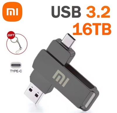 16 TB USB 3.2 2-in-1 Flash-Laufwerk
