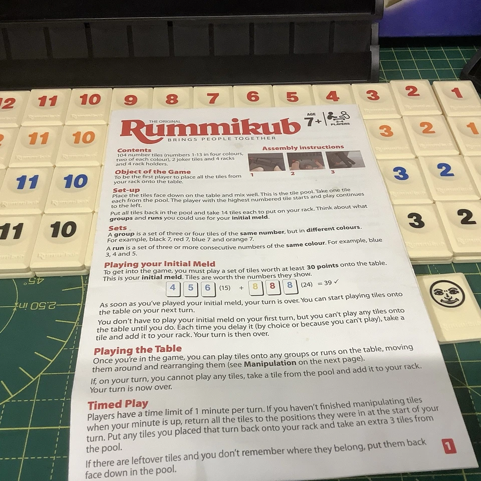 Hasbro Rummikub The Original Classic Board Game - 2009 Edition - Complete - Image 2 of 4
