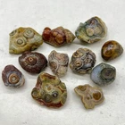 100% Natural Gobi Agate Eyes Agate Stone Collection Specimen 105G
