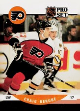 1990-91 Pro Set #498 Craig Berube