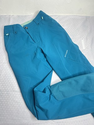 Spyder Women s Snow Ski Pants Blue Size 4 Polyester Winter F19 193058 
