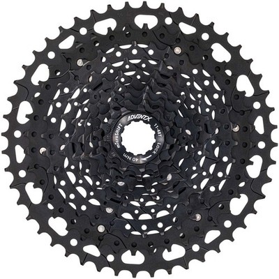 microSHIFT ADVENT X Cassette - 10 Speed, 11-48t, Black, Alloy Spider