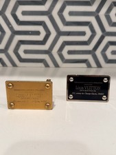 Louis Vuitton Inventeur Belt Buckle Lot Gold Silver tone