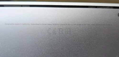 Apple MacBook Air M1 (2020) 13 Inch A2337 M1,8GB,256GB-DAMAGED SCREEN. Locked - Afbeelding 3 van 6