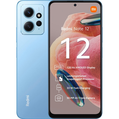 Xiaomi Redmi Note 12 64 GB / 4 GB - Smartphone - ice blue