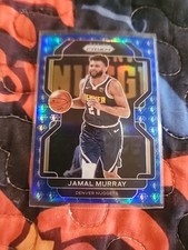 Jamal Murray 75th Anniversary Prizm (blue) 2021-22 Panini Prizm Basketball card 