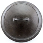 VINTAGE UNMARKED No.8 CAST IRON LID, GRISWALD DESIGN, WAGNER FOUNDRY 1268