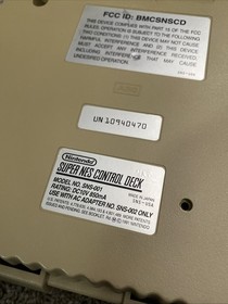 *READ* Super Nintendo Entertainment System SNES CONSOLE ONLY Works w/ Issues