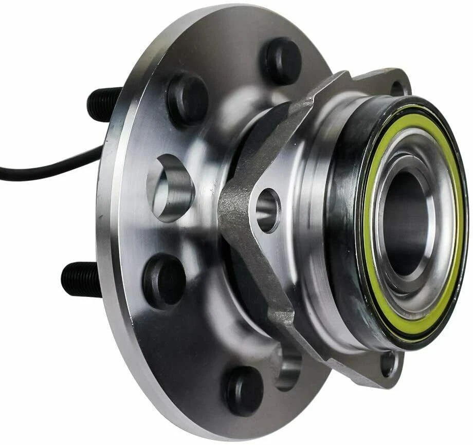 Rolamento de roda dianteira MOOG e cubo com ABS para Chevy GMC K1500 Tahoe Yukon 4x4 T4 - Imagem 4 de 4