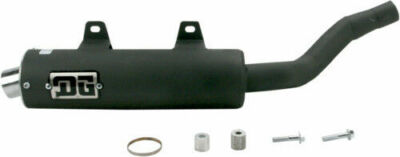 DG Performance RCM II Slip-On with Spark Arrestor 051-4160 SS/SS/AL Exhaust